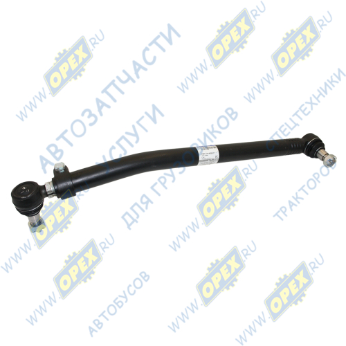 6520-3414009-51 Тяга рулевая КАМАЗ-6520 продольная в сборе L=828мм (между центрами шаровых пальцев); регулируемая ГК Ростар